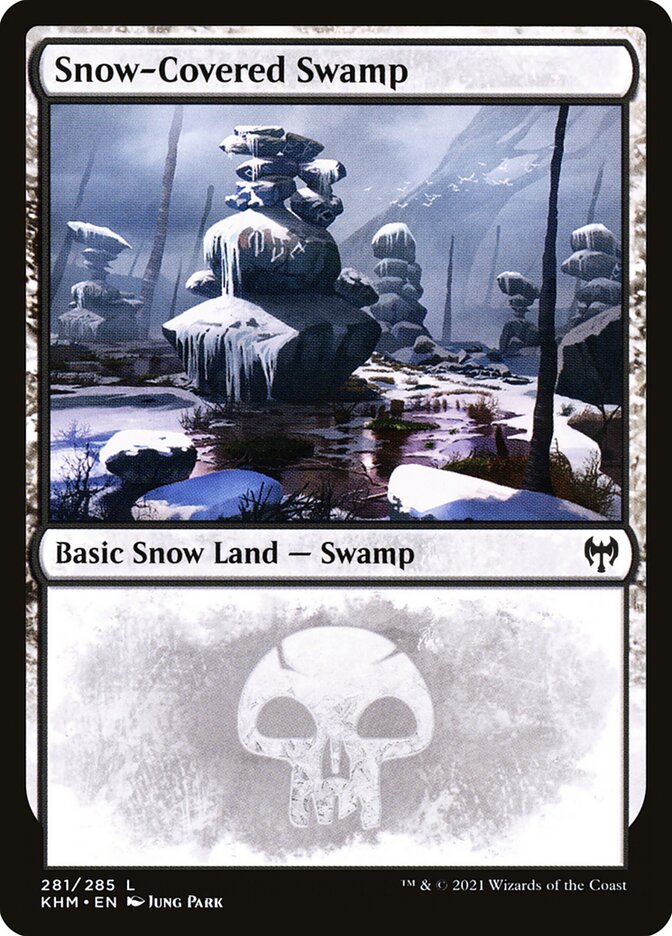 Snow-Covered Swamp card image