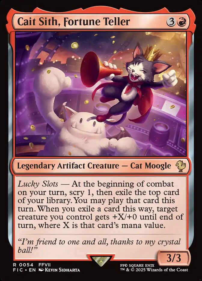 Cait Sith, Fortune Teller card image