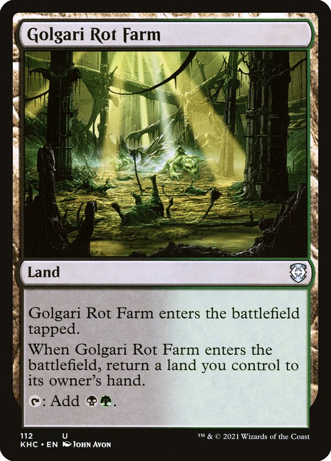 Golgari Rot Farm card image