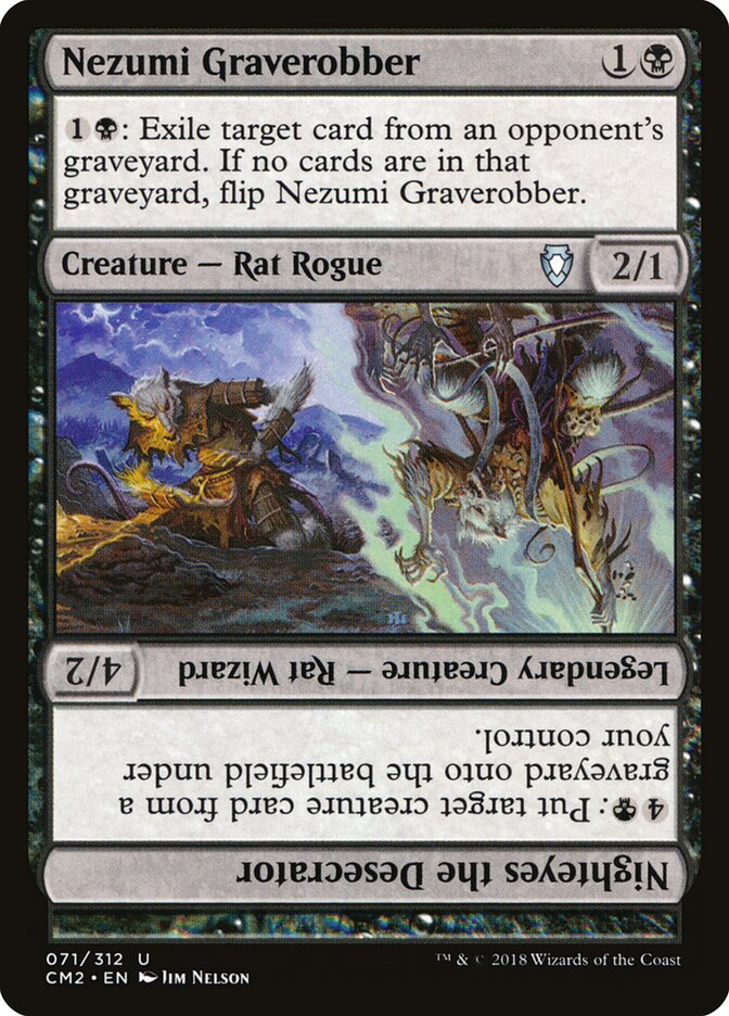 Nezumi Graverobber // Nighteyes the Desecrator card image