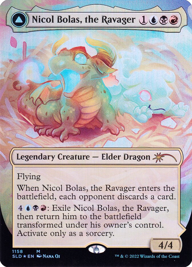 Nicol Bolas, the Ravager // Nicol Bolas, the Arisen card image