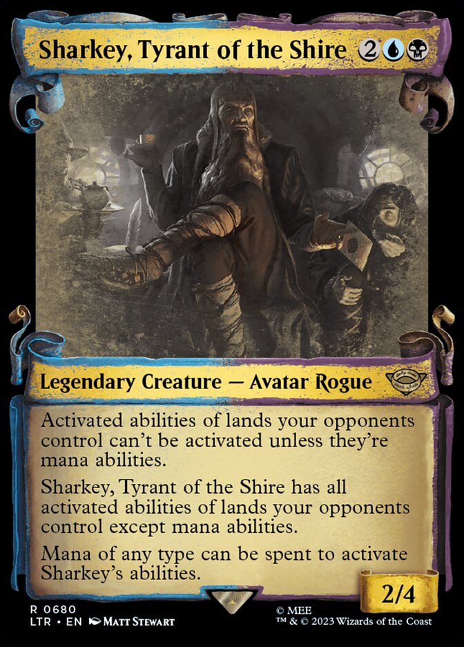 Sharkey, Tyrant of the Shire card image