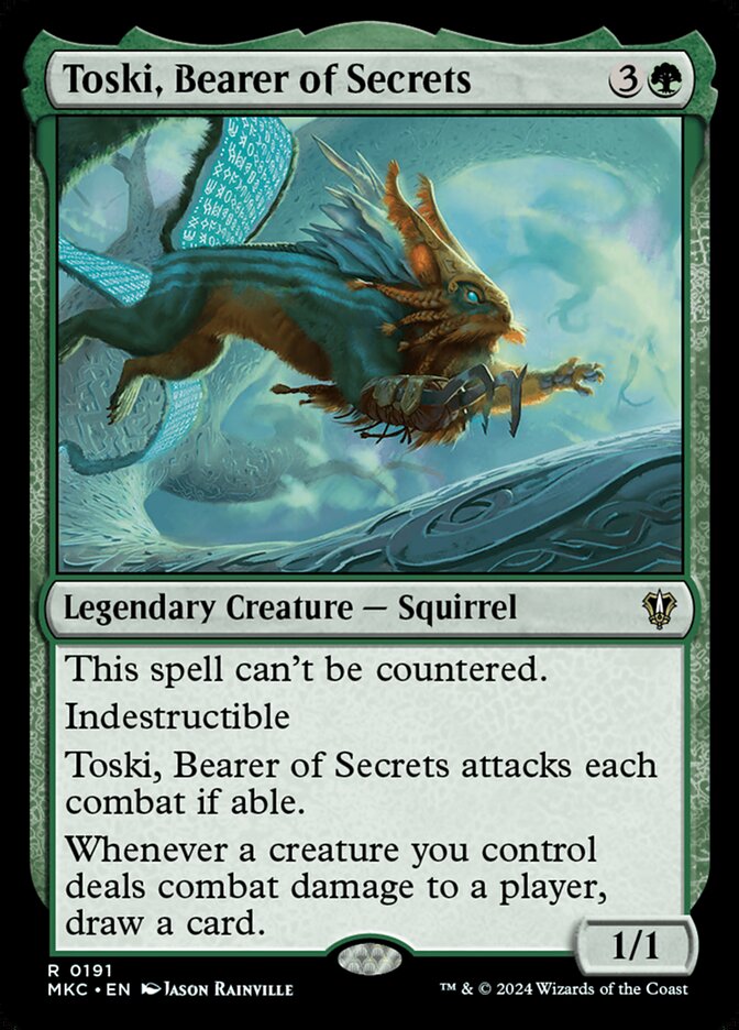 Toski, Bearer of Secrets card image