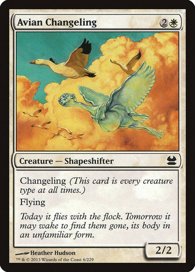 Avian Changeling card image