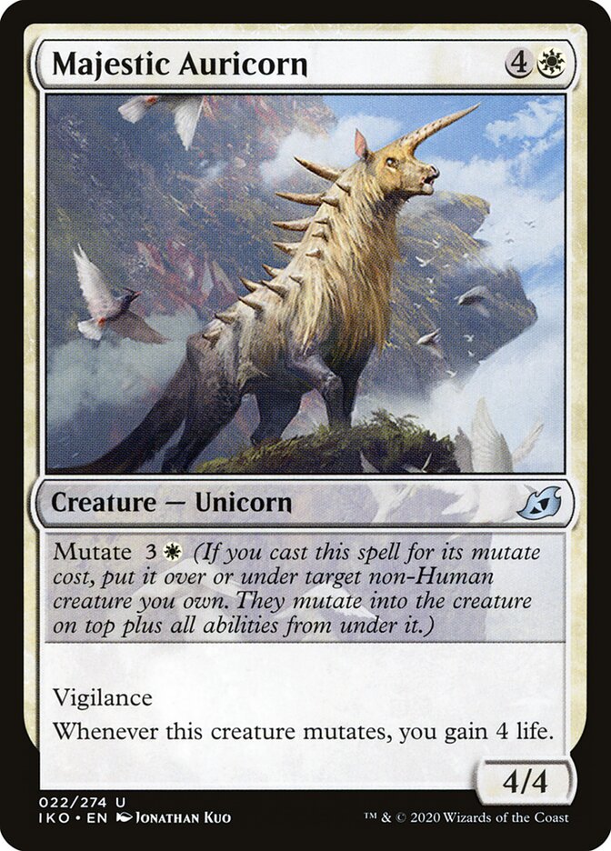 Majestic Auricorn card image