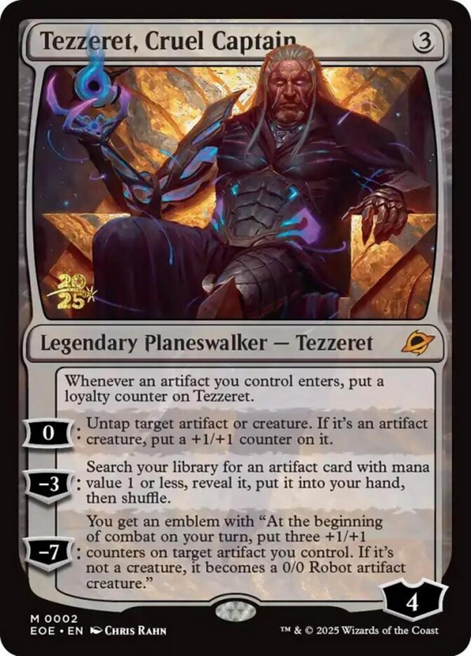 Tezzeret, Cruel Captain card image