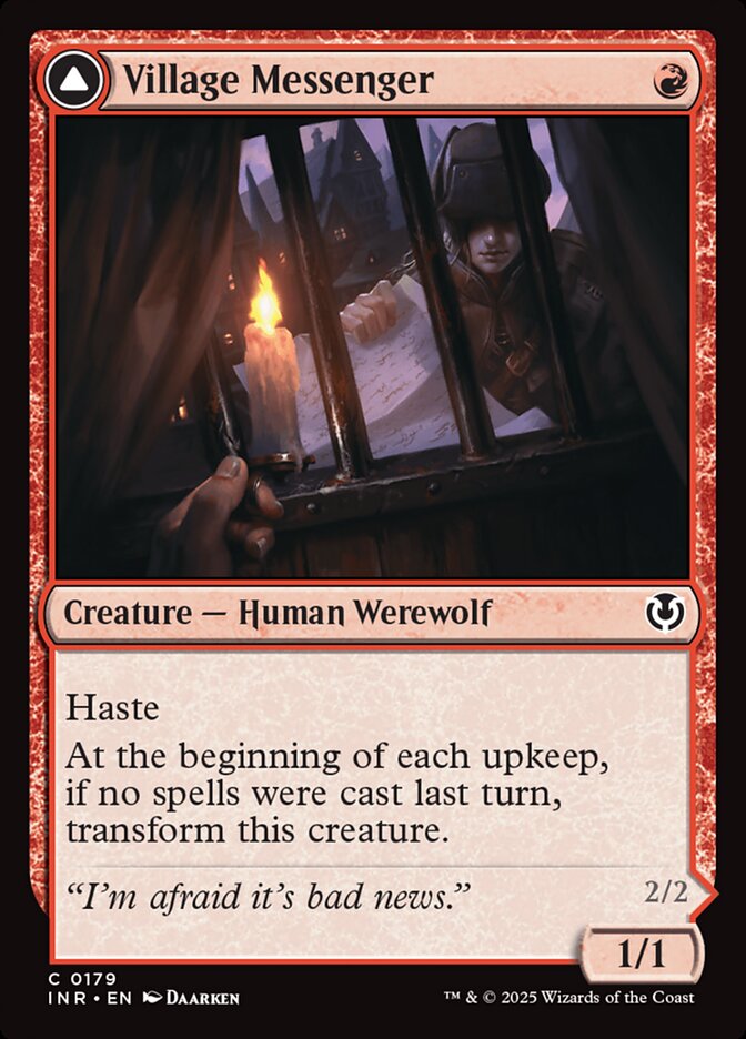 Village Messenger // Moonrise Intruder card image