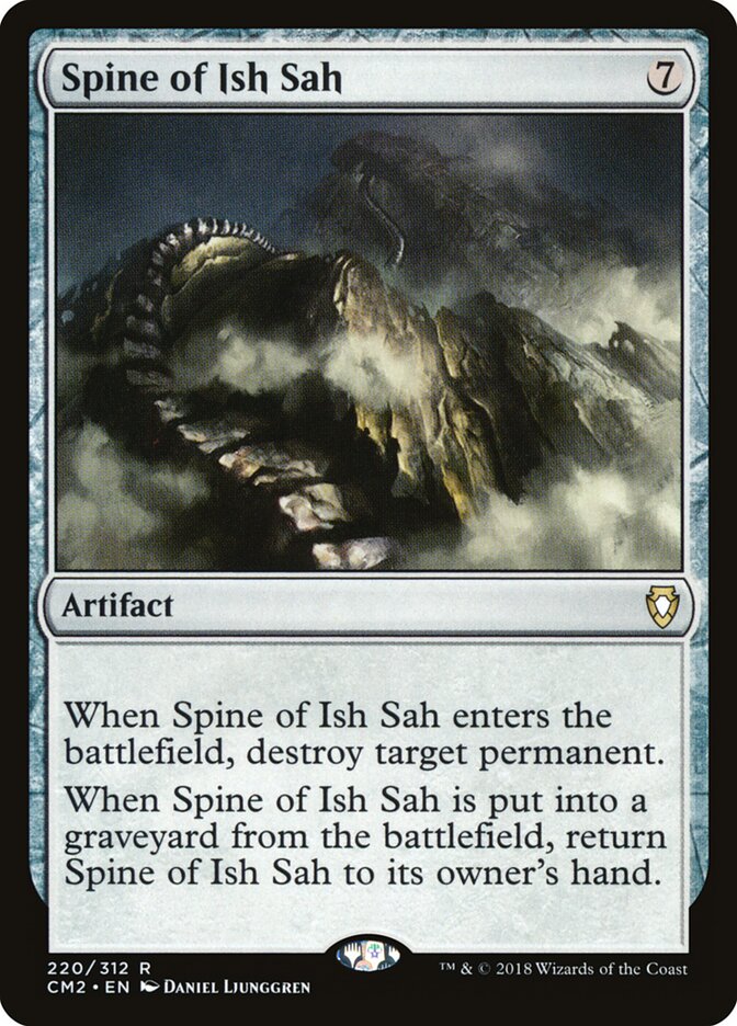 Spine of Ish Sah card image
