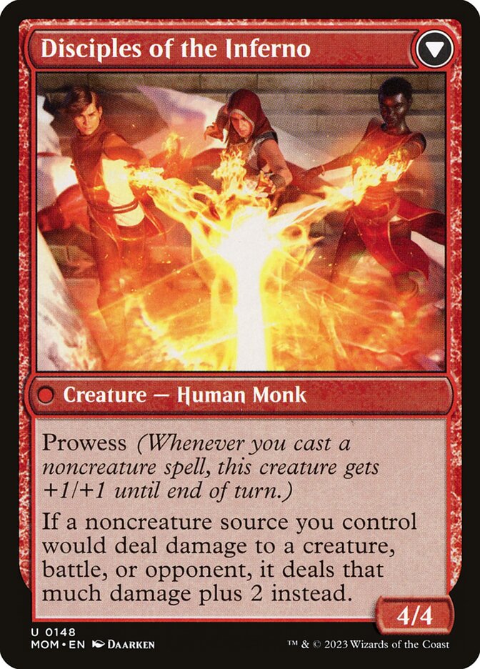 Invasion of Regatha // Disciples of the Inferno card image