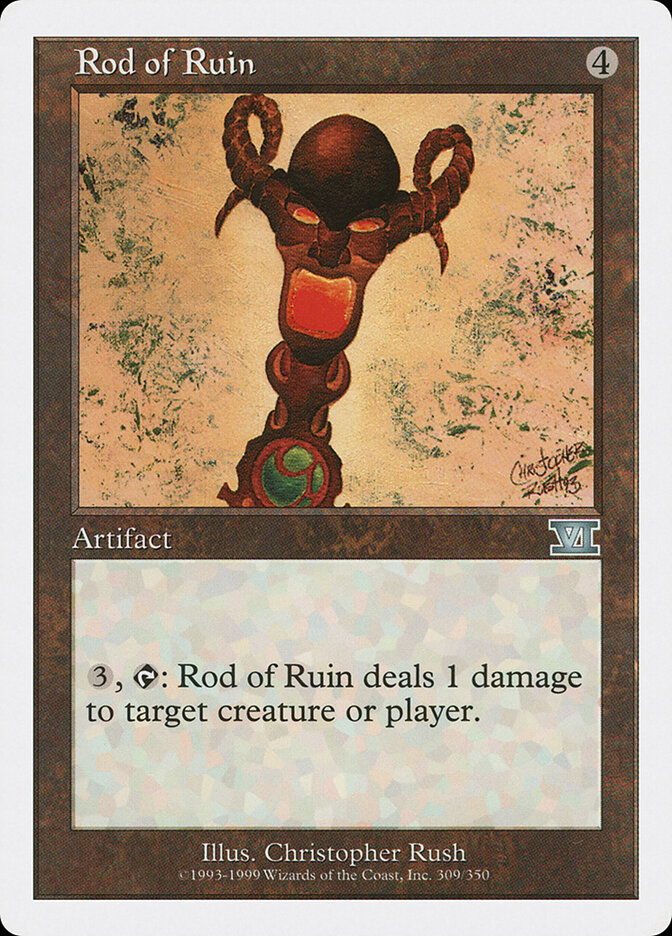 Rod of Ruin card image