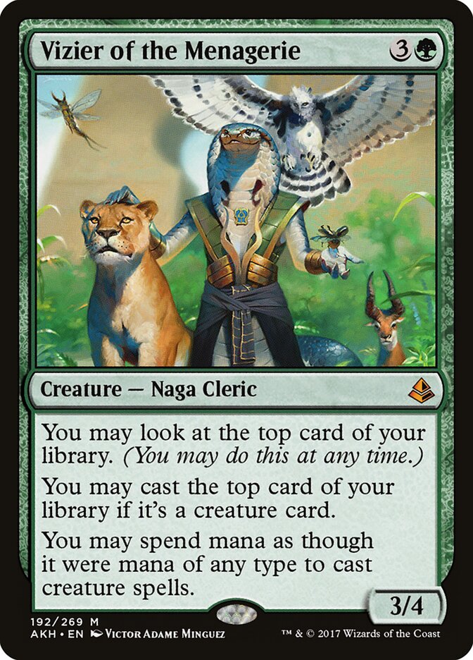 Vizier of the Menagerie card image