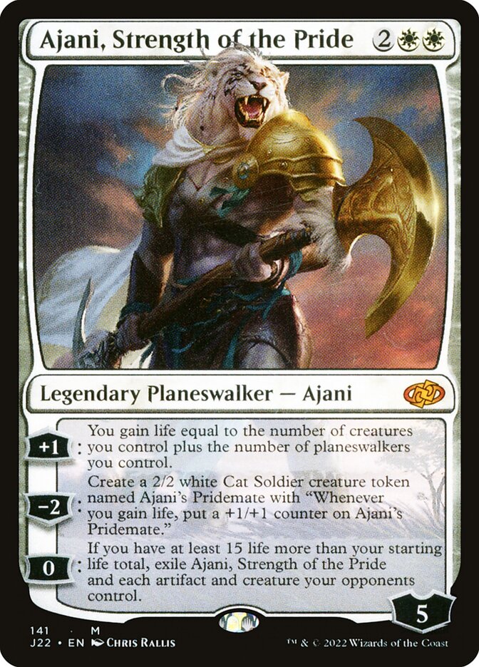 Ajani, Strength of the Pride card image