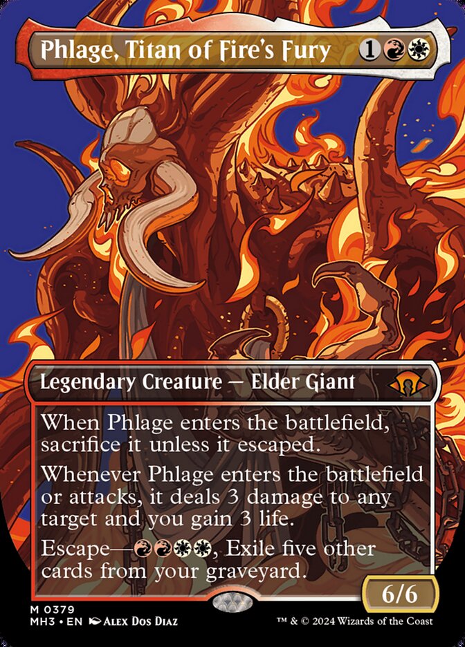 Phlage, Titan of Fire's Fury card image