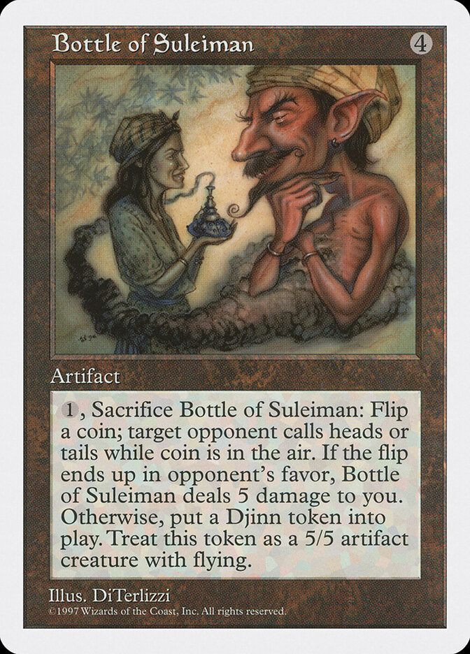 Bottle of Suleiman card image