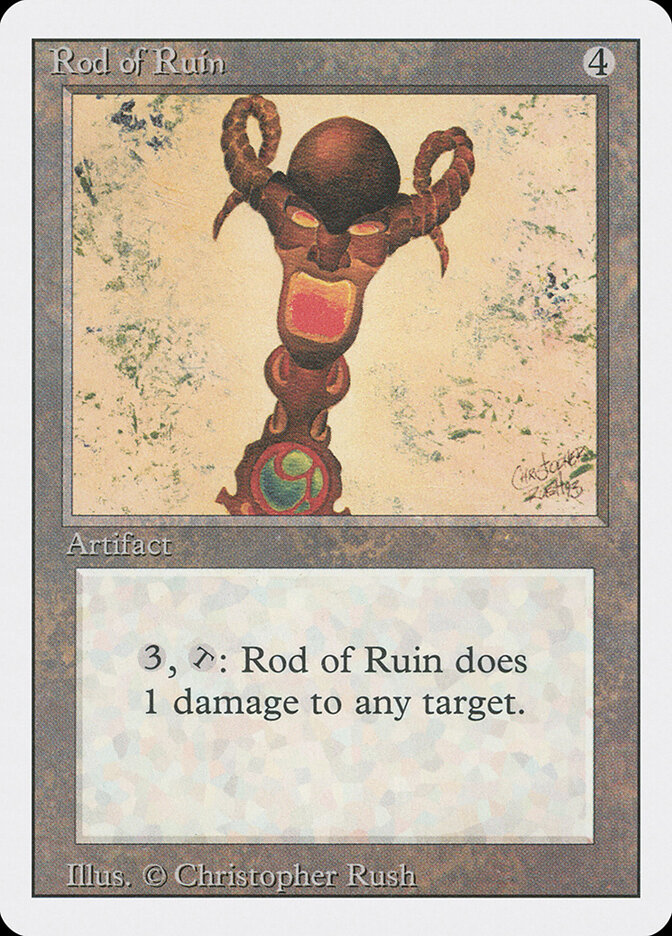 Rod of Ruin card image