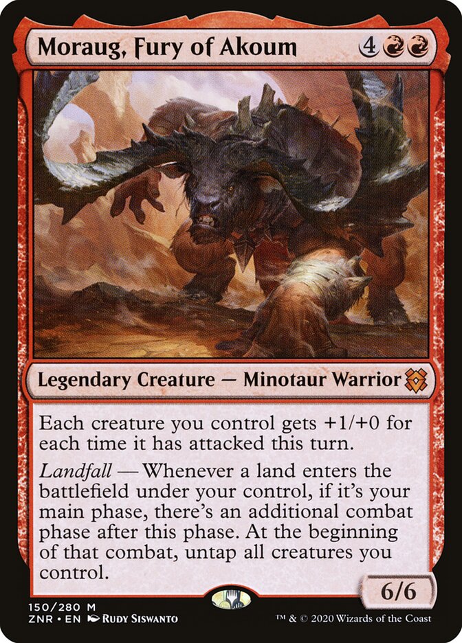 Moraug, Fury of Akoum card image