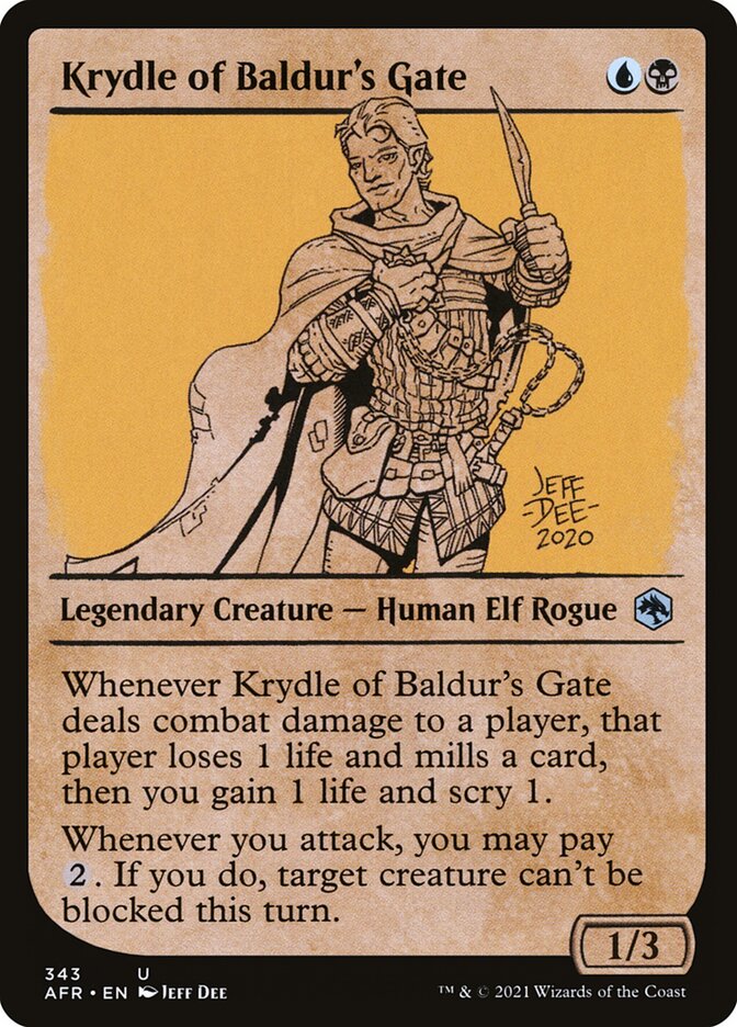Krydle of Baldur's Gate card image