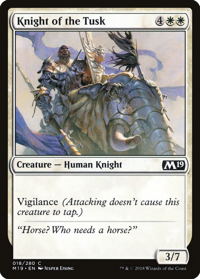 Knight of the Tusk card image