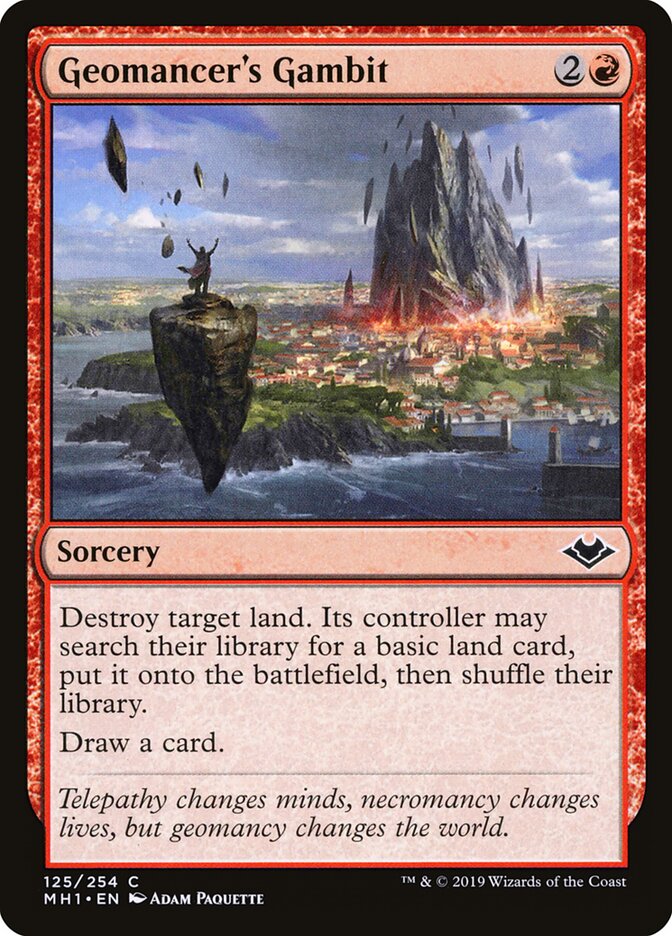 Geomancer's Gambit card image