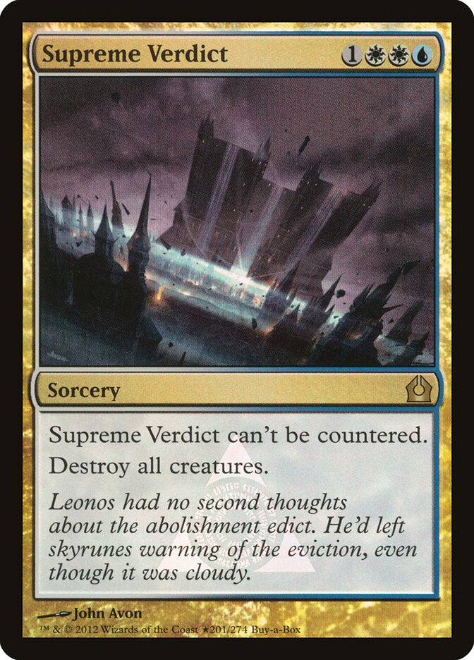 Supreme Verdict card image
