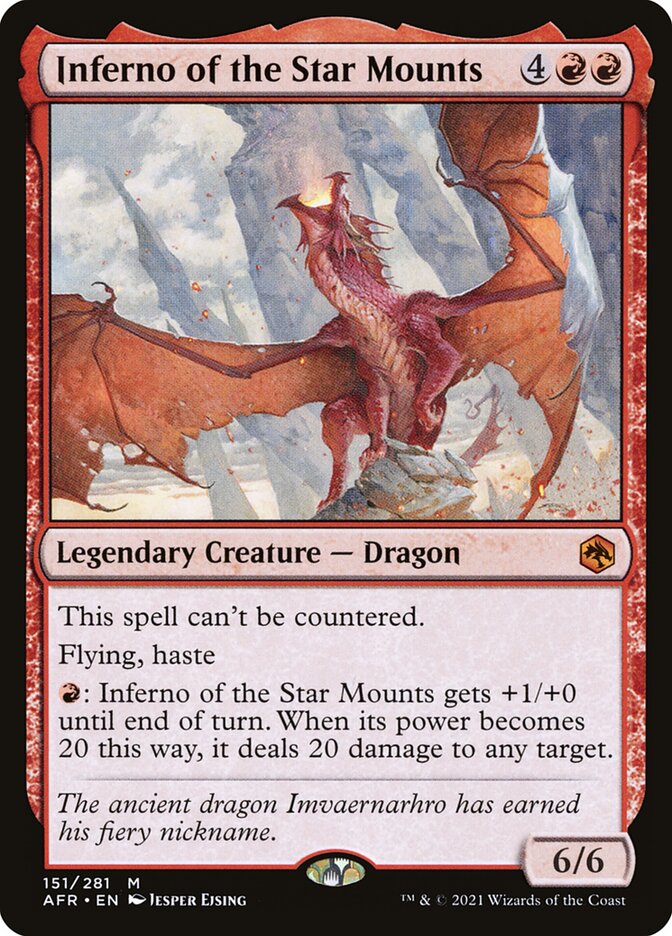 Inferno of the Star Mounts card image