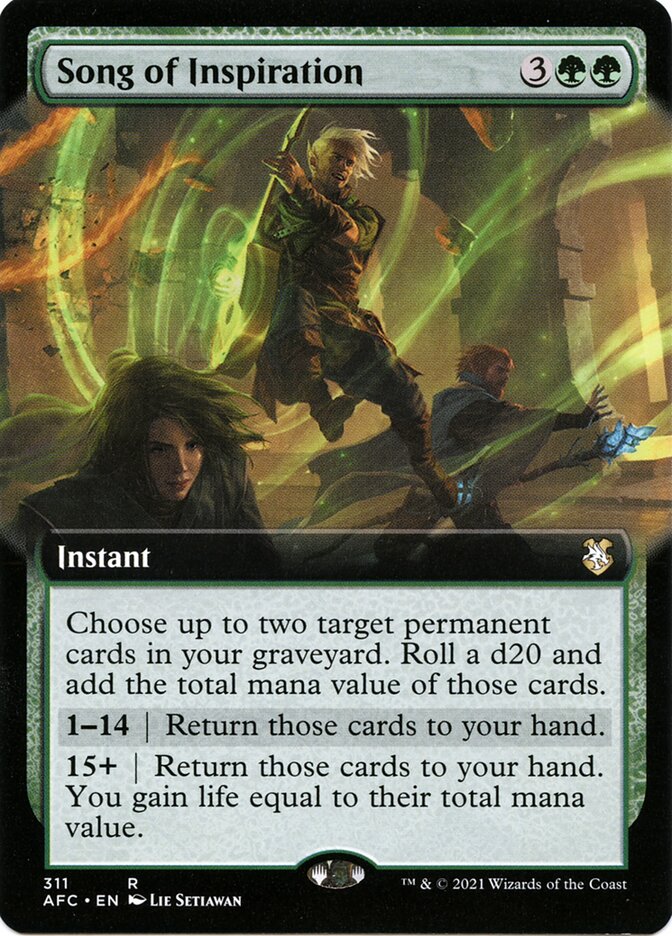 Song of Inspiration card image