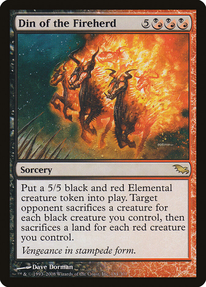 Din of the Fireherd card image