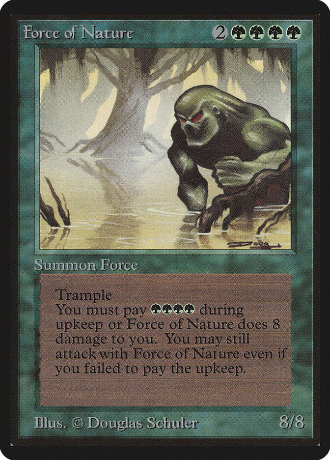 Force of Nature card image