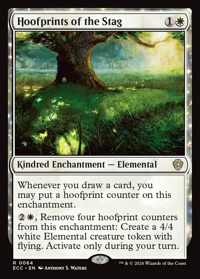 Hoofprints of the Stag card image