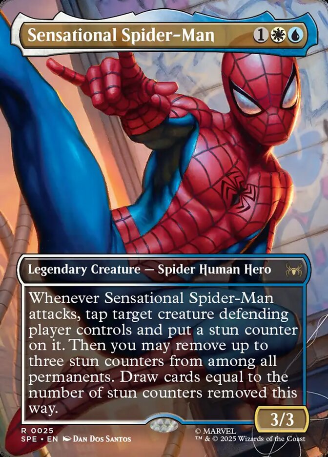 Sensational Spider-Man card image