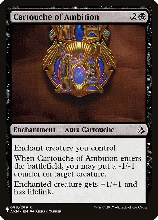 Cartouche of Ambition card image