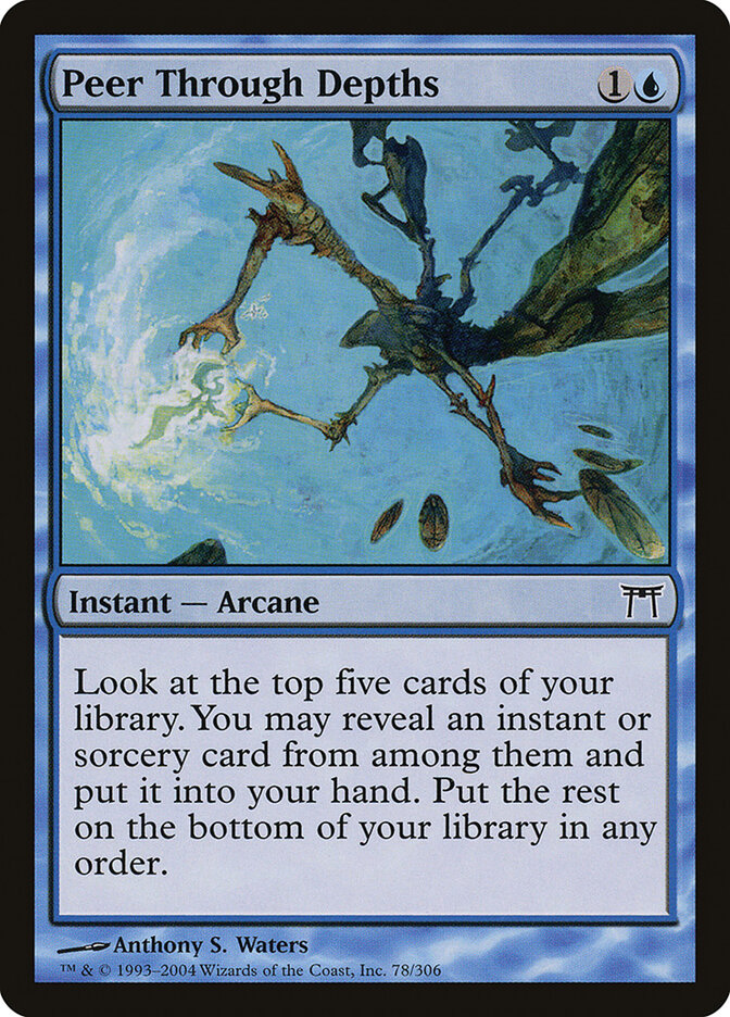 Peer Through Depths card image