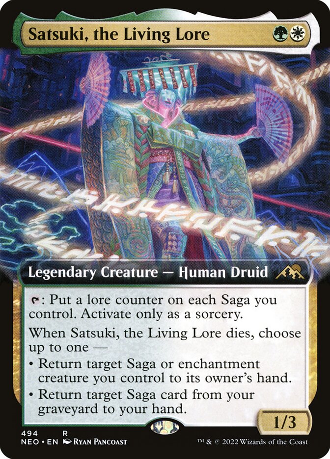 Satsuki, the Living Lore card image
