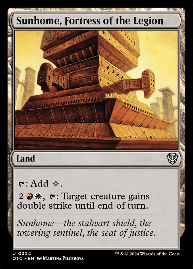 Sunhome, Fortress of the Legion card image