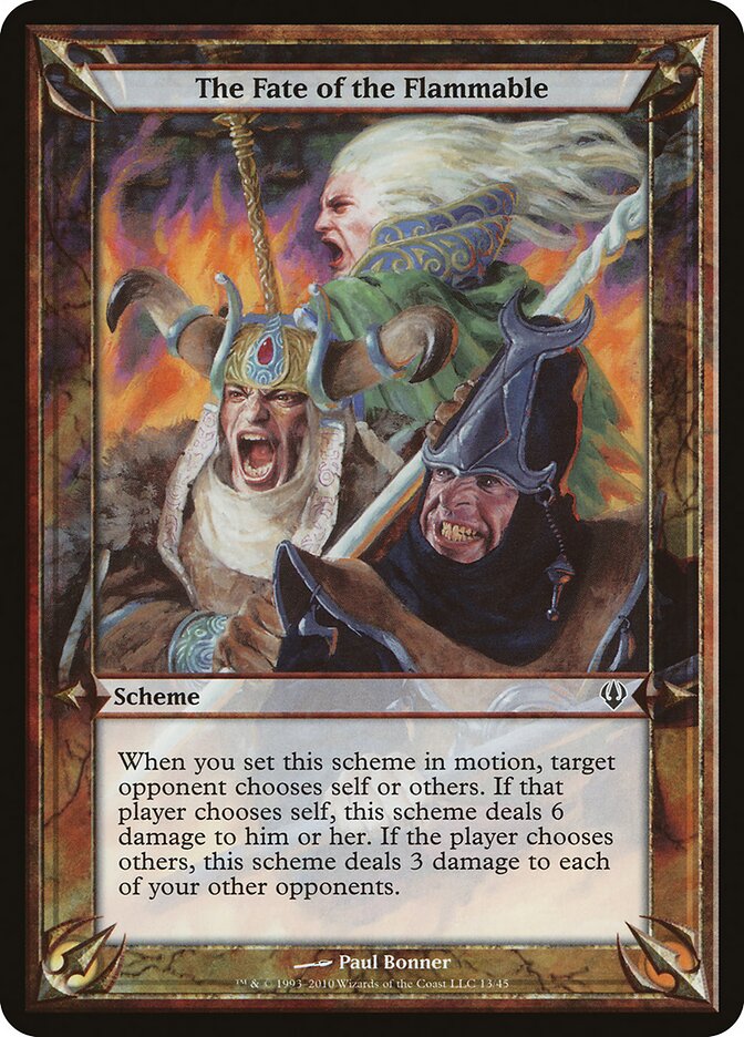 The Fate of the Flammable card image