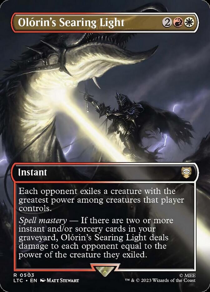 Olórin's Searing Light card image