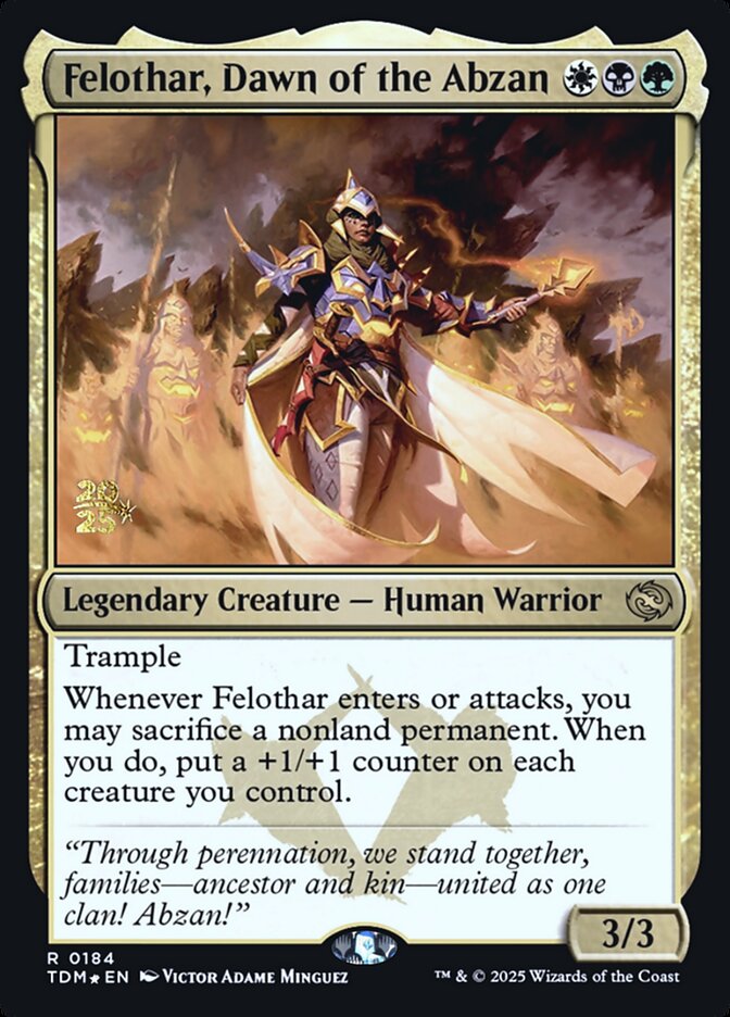 Felothar, Dawn of the Abzan card image
