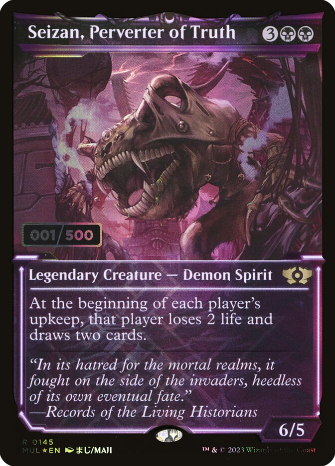 Seizan, Perverter of Truth card image