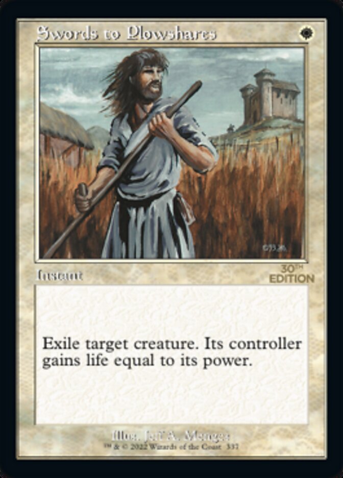 Swords to Plowshares card image