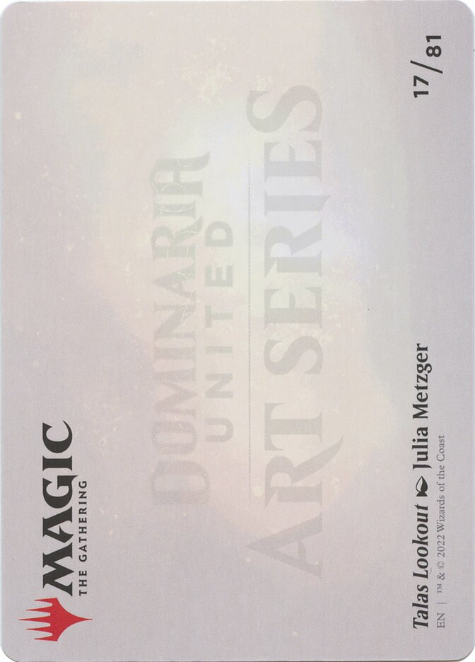Talas Lookout // Talas Lookout card image