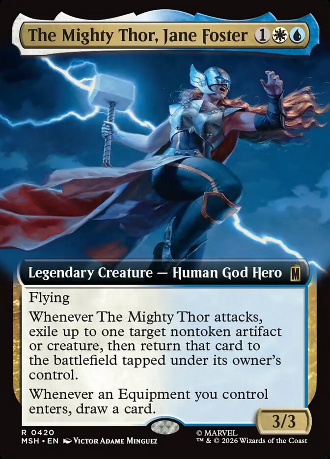 The Mighty Thor, Jane Foster card image