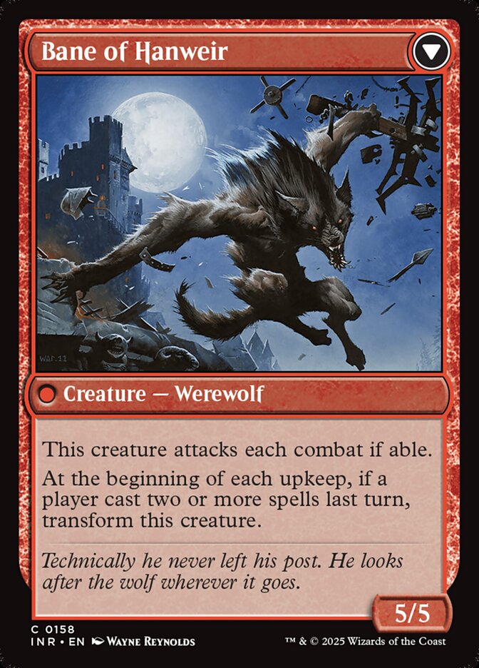 Hanweir Watchkeep // Bane of Hanweir card image