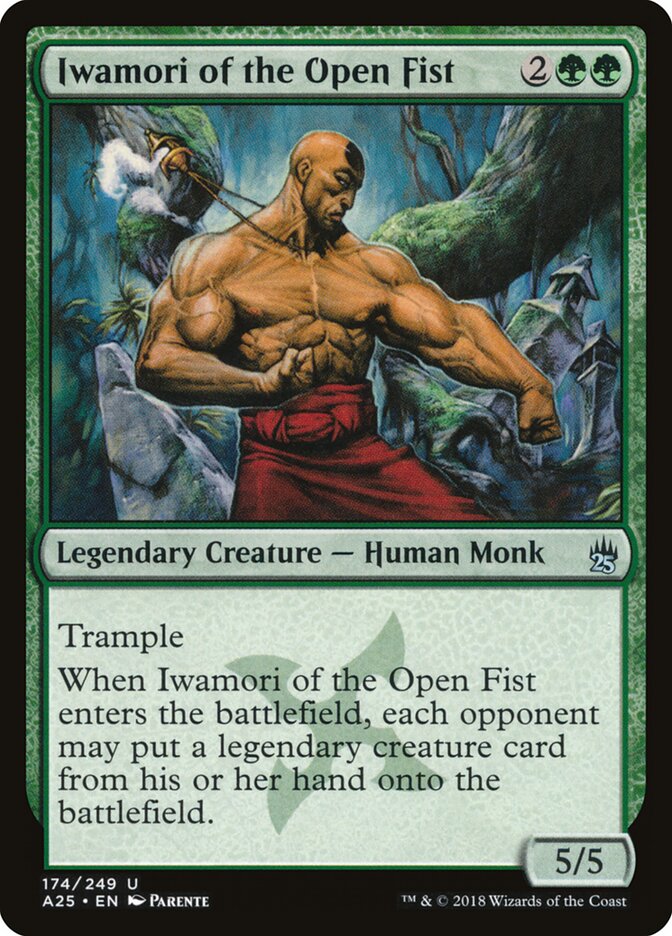 Iwamori of the Open Fist card image