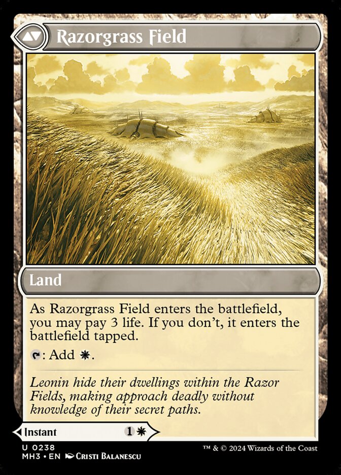 Razorgrass Ambush // Razorgrass Field card image