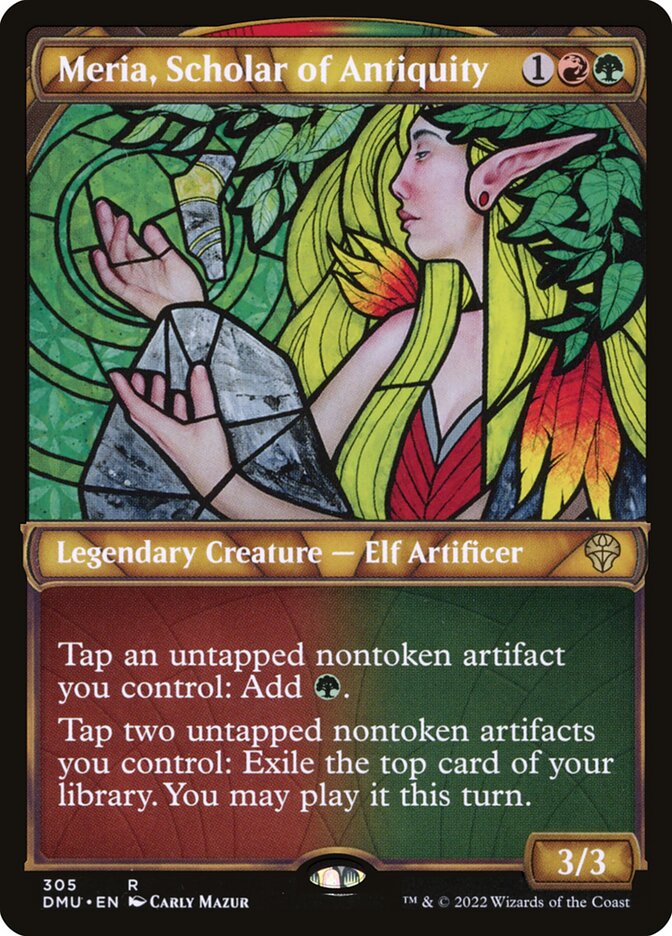 Meria, Scholar of Antiquity card image