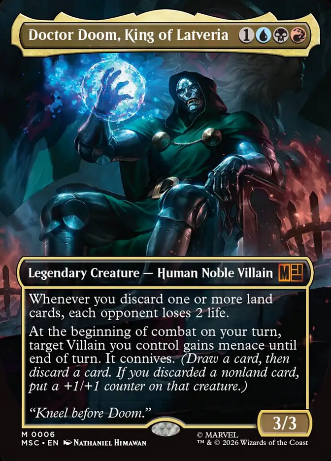 Doctor Doom, King of Latveria card image