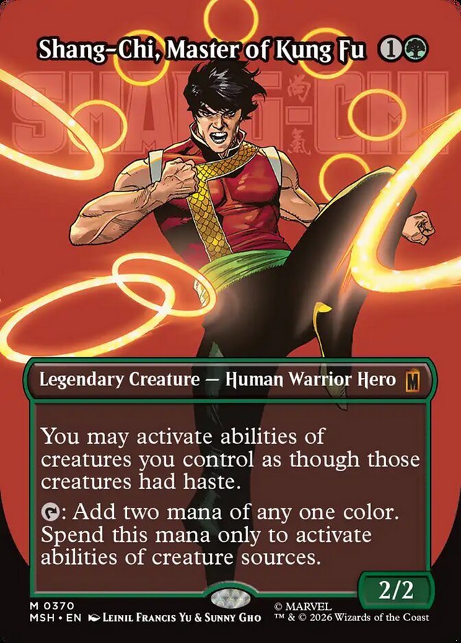Shang-Chi, Master of Kung Fu card image