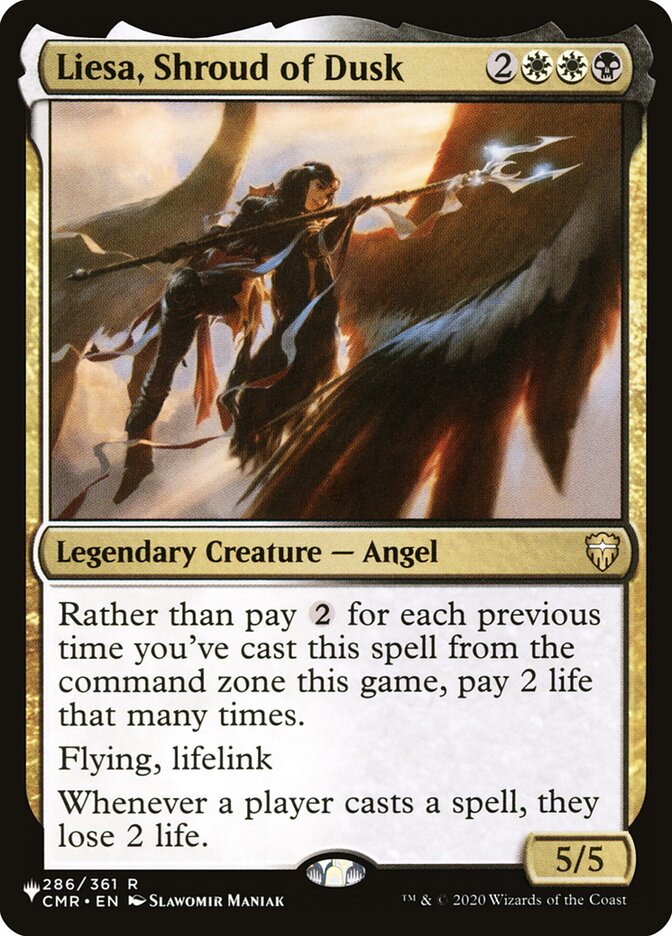 Liesa, Shroud of Dusk card image