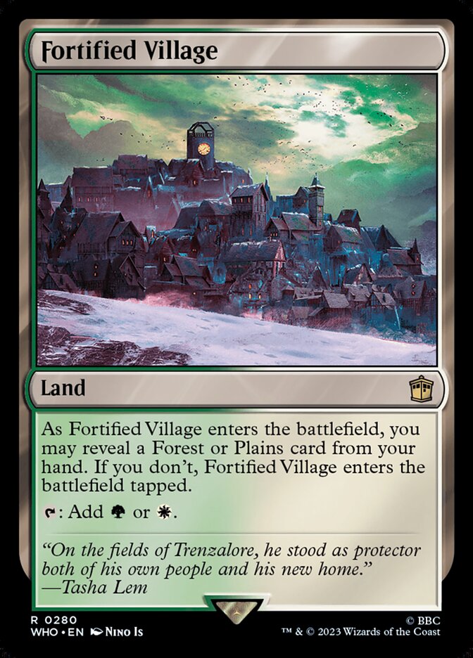 Fortified Village card image