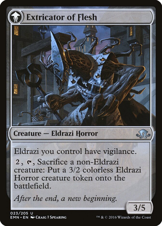 Extricator of Sin // Extricator of Flesh card image